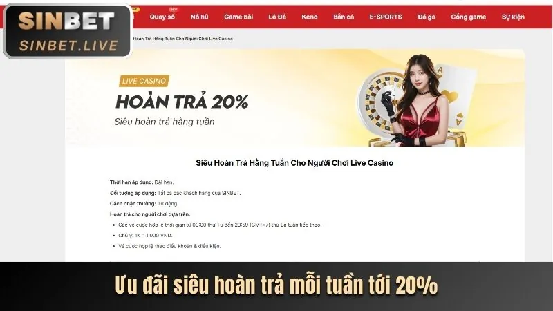 Ưu Đãi Khuyến Mãi Hàng Tuần 123win casino